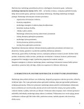 Strateginis marketingo planavimas, organizavimas ir kontrolė 8 puslapis