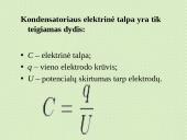 Kondensatoriai (skaidrės) 16 puslapis