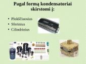 Kondensatoriai (skaidrės) 9 puslapis