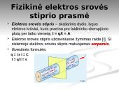 Elektros srovės stipris, įtampa, varža (skaidrės) 14 puslapis