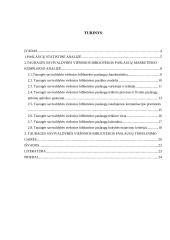 Marketingo planas: Tauragės savivaldybės viešosios biblioteka