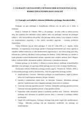 Marketingo planas: Tauragės savivaldybės viešosios biblioteka 6 puslapis