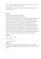 Weberio – Fechnerio dėsnio tyrimas. Psichofizika 2 puslapis