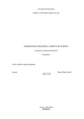 Marketingo prigimtis, turinys ir sudėtis