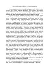 Žmogaus laikysena išbandymų akivaizdoje literatūroje