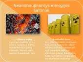Atsinaujinantys ir neatsinaujinantys energijos šaltiniai (skaidrės) 5 puslapis