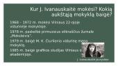 Jurgos Ivanauskaitės gyvenimas ir kūryba 3 puslapis
