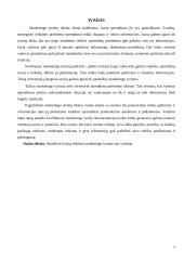 Marketingo tyrimų reikšmė vadybai 3 puslapis