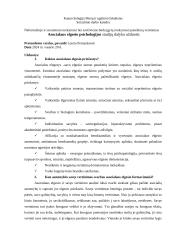 Asocialaus elgesio psichologijos studijų dalyko užduotis