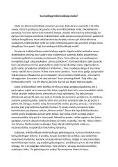 Kas būdinga krikščioniškajai meilei? Kalbėjimas