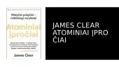 „Atominiai įpročiai“ knygos pristatymas