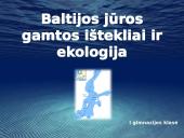 Baltijos jūros gamtos ištekliai ir ekologija