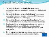 Baltymų sintezė. Skaidrės 6 puslapis