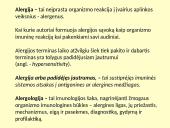 Alergija 2 puslapis
