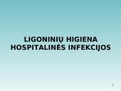 Ligoninių higiena, hospitalinės infekcijos