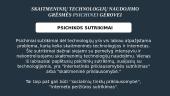 Rizikos žmogaus fizinei ir psichinei sveikatai naudojant skaitmenines technologijas 10 puslapis