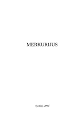 Merkurijus ir Merkurijaus stebėjimas