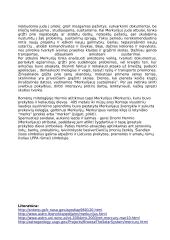 Merkurijus ir Merkurijaus stebėjimas 6 puslapis