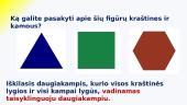 Taisyklingieji daugiakampiai. Taisyklingoji prizmė. Taisyklingoji piramidė 8 puslapis