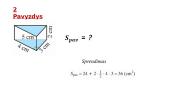 Prizmė. Prizmės paviršiaus plotas ir tūris 17 puslapis