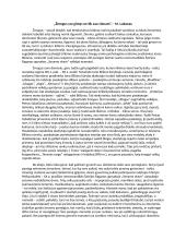 Žmogus yra gimęs ne tik sau vienam