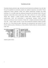 Mikrovaldikliai ir jų programavimas 9 puslapis