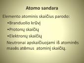 Skaidrės. Atomo sandara 17 puslapis