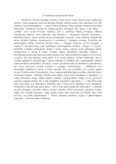 Ar atlaidumas privalo turėti ribas?