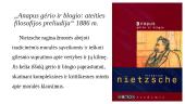 Friedrich Nietzsche. Filosofo pristatymas 7 puslapis
