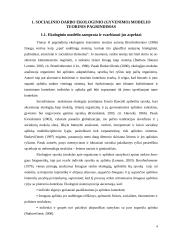 Socialinio darbo praktikos modelis: ekologinis (gyvenimo modelis) 3 puslapis