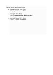 Rašto darbas apie baroką 3 puslapis