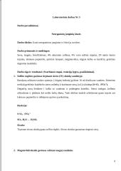 Maisto produktų technologijos studijų programos neorganinės chemijos laboratorinių darbų ataskaitos 8 puslapis
