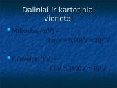 Elektrinė įtampa. Skaidrės 9 puslapis