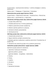 Socialinis darbas su grupe pagal Zastrow 2 puslapis