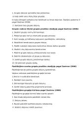 Socialinis darbas su grupe pagal Zastrow 7 puslapis