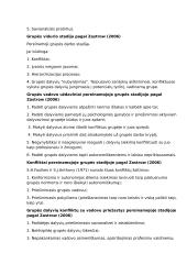 Socialinis darbas su grupe pagal Zastrow 8 puslapis