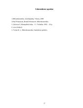 Monopolijų kontrolės mechanizmas 17 puslapis