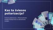 Šviesos poliarizacija ir jos taikymas praktikoje 2 puslapis