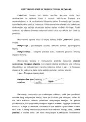 Motyvacijos esmė ir trumpa teorijų apžvalga