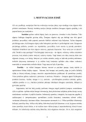 Šiuolaikinės motyvacijos teorijos 4 puslapis