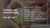 Kosmetologija (profesijos pristatymas) 2 puslapis