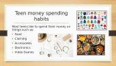 How teens spend their money?