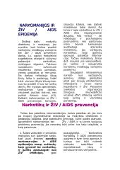 Narkomanija ir ŽIV 2 puslapis