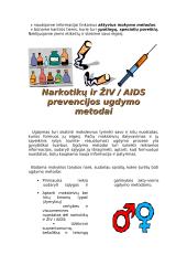 Narkomanija ir ŽIV 8 puslapis