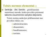 Teisės sąvoka ir  požymiai 11 puslapis