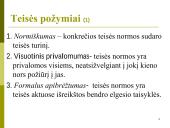 Teisės sąvoka ir  požymiai 4 puslapis
