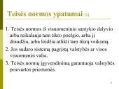 Teisės sąvoka ir  požymiai 8 puslapis