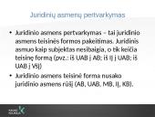 Verslo teisė (skaidrės) 19 puslapis