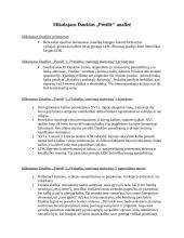 Mikalojaus Daukšos ,,Postilė’’ analizė