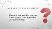 Stebėsenos įrankis - Google Trends 2 puslapis